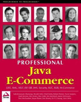 Paperback Professional Java E-Commerce Book