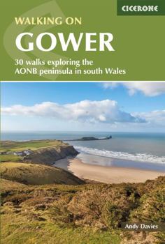 Paperback Walking on the Gower Book