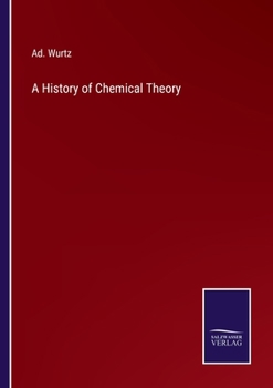 Paperback A History of Chemical Theory Book