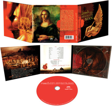 Music - CD Leonardo   Absolute Man   O.C.R Book