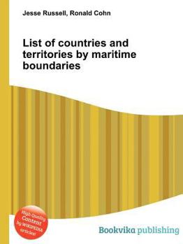 Paperback List of Countries and Territories by Maritime Boundaries Book
