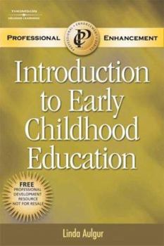 Paperback Custom Enrichment Module: Introduction to Early Childhood Education: Professional Enhancement Text Book