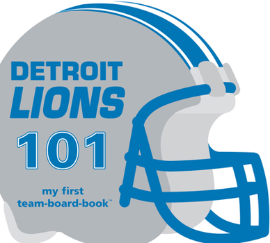 Board book Detroit Lions 101-Board Book