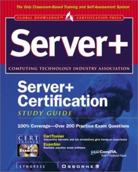 Hardcover Server+ Certification Study Guide [With CDROM] Book
