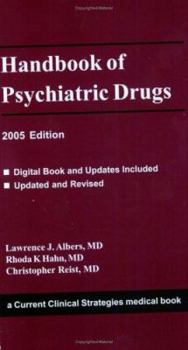 Paperback Handbook of Psychiatric Drugs Book