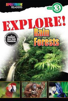 Paperback Explore! Rain Forests Book