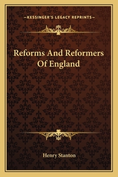 Paperback Reforms and Reformers of England Book