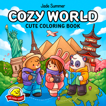 Paperback Cozy World: Cute Coloring Book
