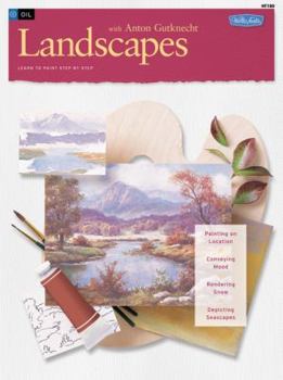 Paperback Oil: Landscapes with Anton Gutknecht Book