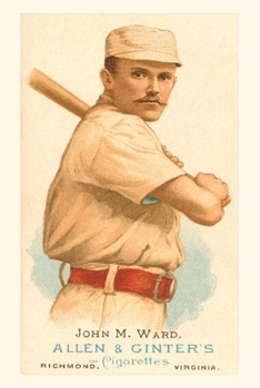 Paperback Vintage Journal Old Time Baseball Player Book