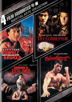 DVD 4 Film Favorites: Martial Arts Collection Book