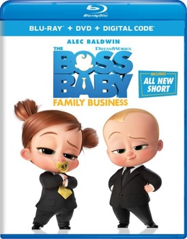 Blu-ray The Boss Baby: Family Business Book