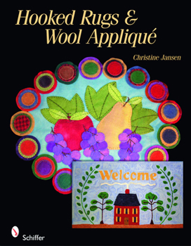 Paperback Rug Hooking and Wool Applique Book