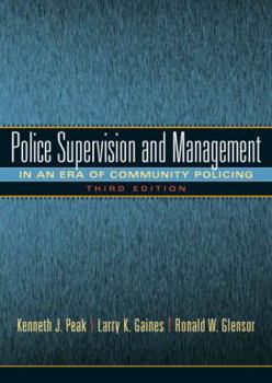Hardcover Police Supervision and Management Book