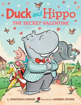 Hardcover Duck and Hippo the Secret Valentine Book