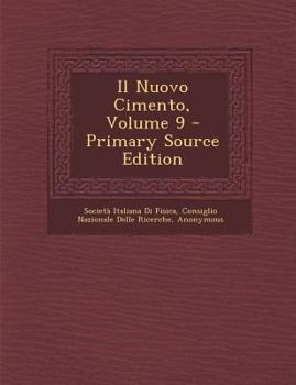 Paperback Il Nuovo Cimento, Volume 9 [Italian] Book