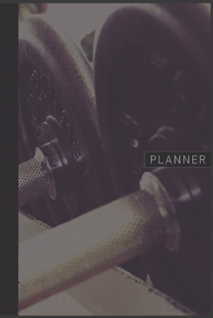 Planner: Dumbbell Workout 1 Year Daily Planner (12 Months) | 2020 - 2021 | 365 Pages for Planning | January 20 - December 20 | Appointment Calendar Schedule | Plan Each Day Set Goals & Get Stuff Done