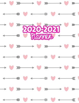 2020-2021 Planner: Two Year Calendar Organizer and Goal Journal | January 2020 - December 2021 Daily, Weekly and Monthly Planner Book with Back Sticker Expression Wall for 2 Years | Design Code 19985