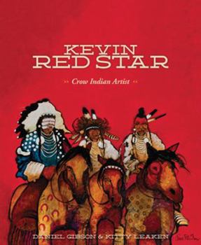 Hardcover Kevin Red Star: Crow Indian Artist Book