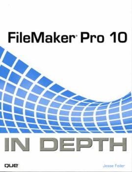 Paperback FileMaker Pro 10 in Depth Book