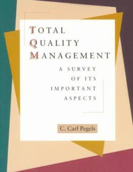 Paperback Total Quality Management: A Survey of Its Important Aspects Book