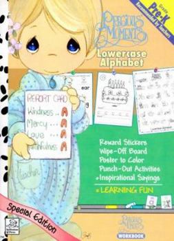 Paperback Precious Moments Lowercase Alphabet Book