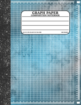 Graph Paper Composition Notebook: Math and Science Lover Graph Paper Cover (Quad Ruled 4 squares per inch, 100 pages) Birthday Gifts For Math Lover Teacher, Student Notebook