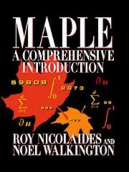 Hardcover MAPLE: A Comprehensive Introduction Book