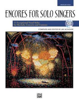 Encores for Solo Singers: Medium Low Voice, Book & CD