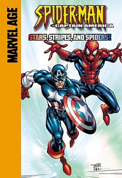 Library Binding Captain America: Stars, Stripes, and Spiders!: Stars, Stripes, and Spiders! Book