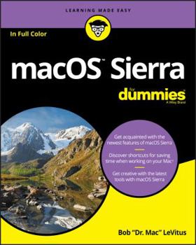 Paperback MAC OS Sierra for Dummies Book