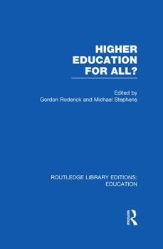 Higher Education for All?