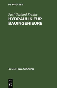 Hardcover Hydraulik für Bauingenieure [German] Book