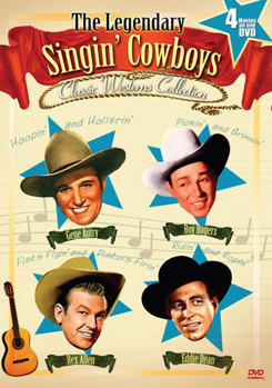 DVD Classic Westerns: Singing Cowboys Four Feature Book