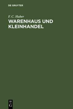 Hardcover Warenhaus und Kleinhandel [German] Book