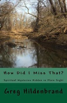 Paperback How Did I Miss That?: Spiritual Mysteries Hidden in Plain Sight Book