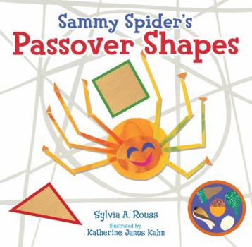Hardcover Sammy Spider's Passover Shapes Book
