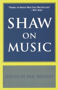 Paperback Shaw on Music Book