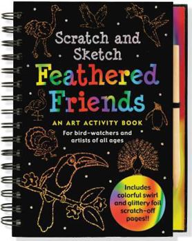 Spiral-bound Feathered Friends: An Art Activity Book for Bird-Watchers and Artists of All Ages Book