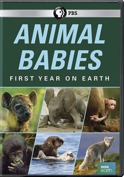 DVD Animal Babies: The First Year on Earth Book