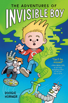 Hardcover The Adventures of Invisible Boy Book