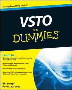 Paperback VSTO for Dummies Book