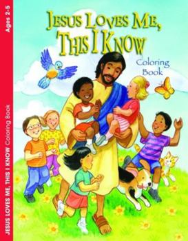 Paperback Jesus Loves Me, This I Know: Coloring & Activity Book