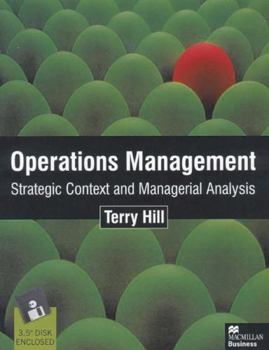 Paperback Operations Management: Strategic Context and Managerial Analysis Book