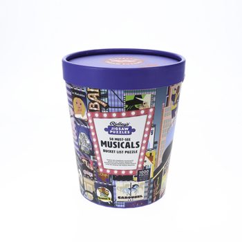 Misc. 50 Must-See Musicals Bucket List 1000-Piece Puzzle Book