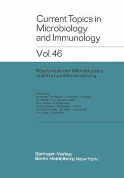 Paperback Current Topics in Microbiology and Immunology / Ergebnisse Der Mikrobiologie Und Immunitätsforschung Book