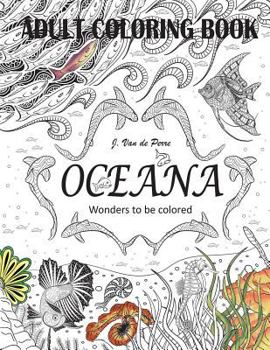 Paperback Oceana: Wonders to be colored Book