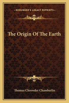 Paperback The Origin Of The Earth Book