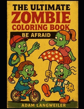 Paperback Ultimate Zombie Coloring Book