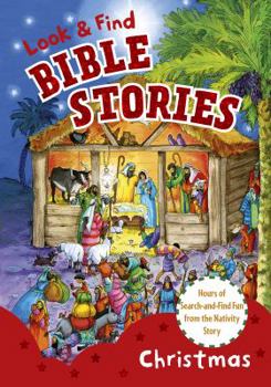 Hardcover Look and Find Bible Stories: Christmas Book